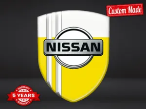 Nissan Harzfolie Premium Abzeichen High-End Folien Sportwagen